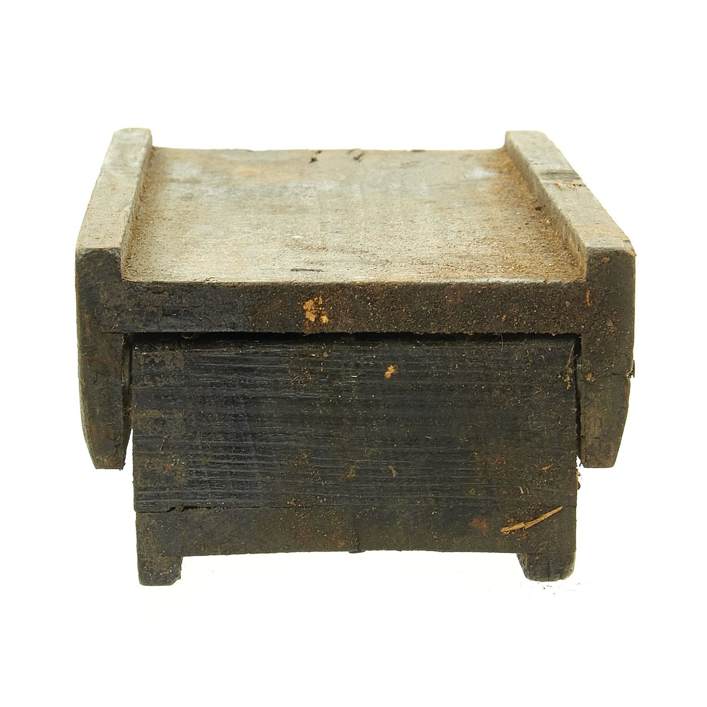 Original Russian WWII PMD-6M Wooden Box Mine with Fuze and Replica