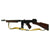 Original U.S. WWII Thompson M1928A1 Display Submachine Gun Serial No. A.O. 43998 - Original WWII Parts Original Items