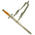 Original German WWII Army Heer Officer Dagger by Alcoso with Hanger circa 1940 Original Items