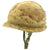 Original U.S. WWII Vietnam War M1 Air Cavalry Helmet with USMC 1959 Reversible Camouflage Cover Original Items