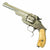 Original U.S. Smith & Wesson Nickel-Plated Russian Third Model No. 3 Revolver dated 1874 - Serial 2144 Original Items
