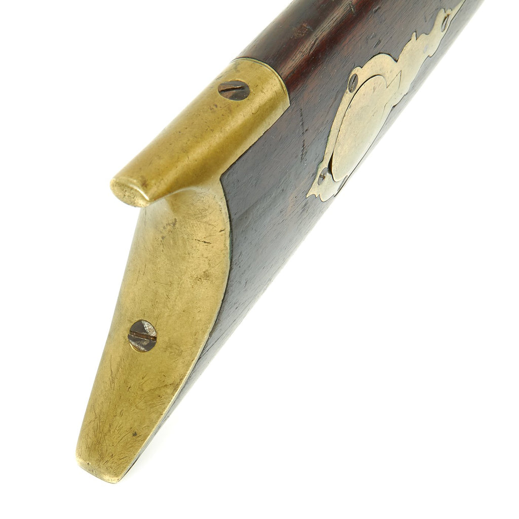 Original U.S. Percussion Over & Under Hunting Rifle with Set Trigger b ...