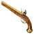 Original British Flintlock Brass Barrel Pistol for the Fur Trade by R. Ashmore circa 1768 - 1775 Original Items