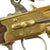 Original British Brass Barrel Flintlock Blunderbuss Pistol with Spring Bayonet by Bunney of London - c. 1790 Original Items