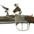 Original British Flintlock Blunderbuss Pistol with Spring Bayonet by John Richards of London - c. 1770 - 1795 Original Items