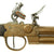 Original British Over & Under Flintlock Double Barrel Brass Tap Action Pistol by Richard of London c. 1780 Original Items