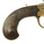 Original British Over & Under Flintlock Double Barrel Brass Tap Action Pistol by Richard of London c. 1780 Original Items