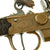 Original British Over & Under Flintlock Double Barrel Brass Tap Action Pistol by Richard of London c. 1780 Original Items