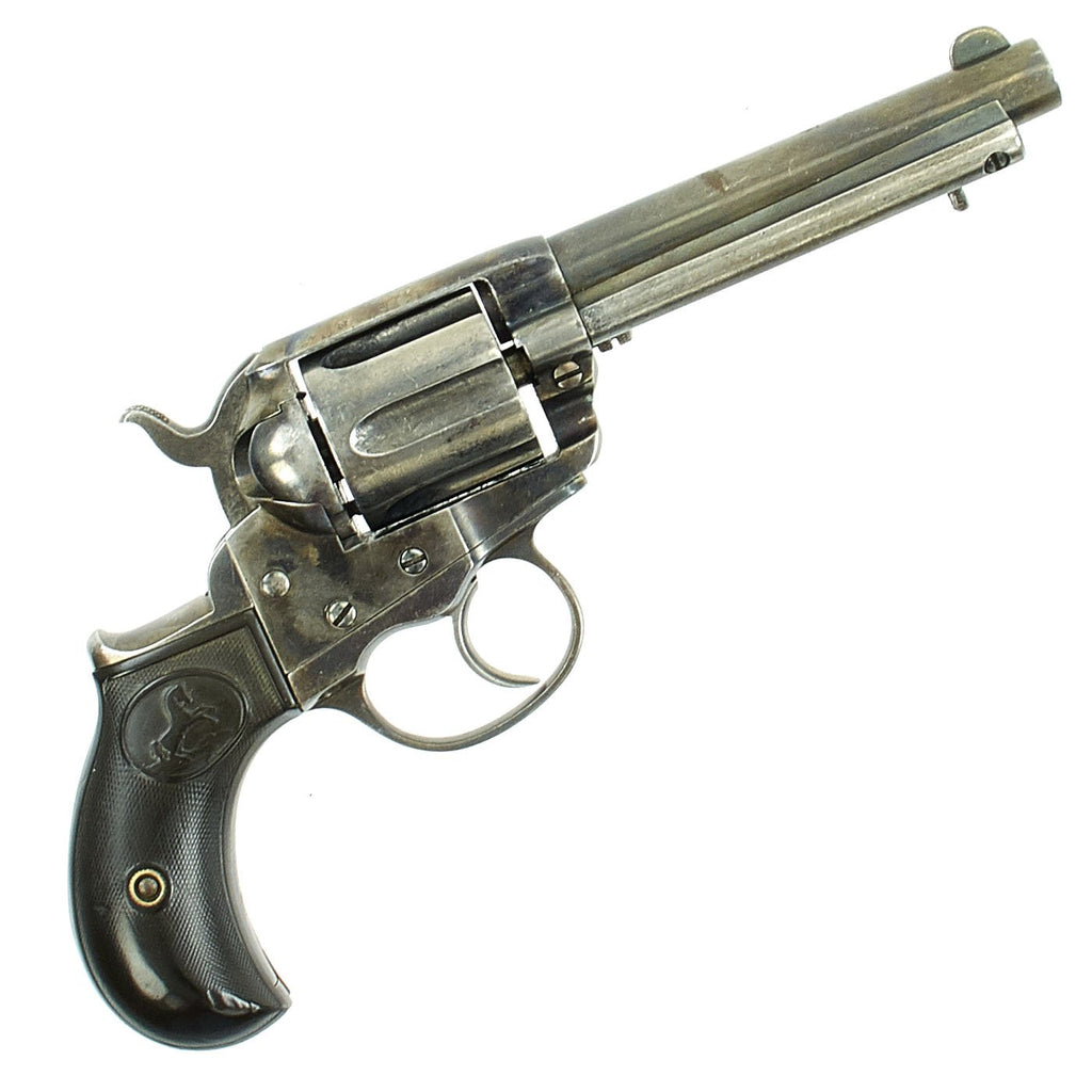 Original U.S. Colt M-1877 .38cal Lightning Revolver with 4 1/2 Inch Barrel made in 1891 - Serial 85106 Original Items
