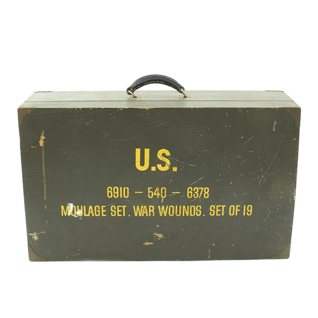 Original U.S. Vietnam War Era Moulage Medical Training Set - Unissued Original Items