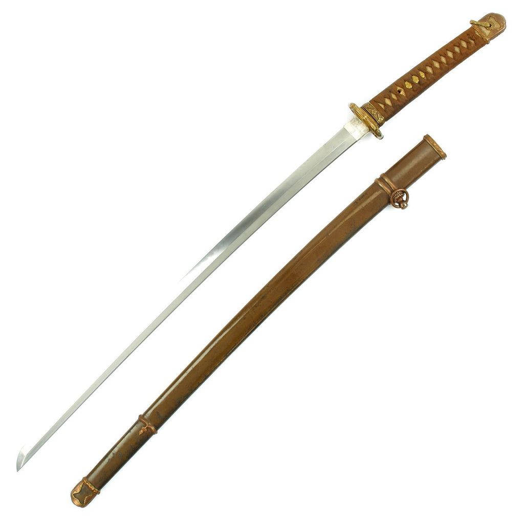Original WWII Japanese Shin-Gunto Katana Sword made with 17th Century Handmade Blade by JUMYOU Original Items