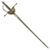 Original Late 19th Century Spanish Miniature Toledo made Cup Hilt Rapier with Engraved Gold Inlaid Blade Original Items