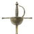 Original Late 19th Century Spanish Miniature Toledo made Cup Hilt Rapier with Engraved Gold Inlaid Blade Original Items
