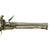 Original British 18th Century Queen Anne Doglock Silver Mounted Pistol by John Hall of London Original Items