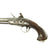 Original British 18th Century Queen Anne Doglock Silver Mounted Pistol by John Hall of London Original Items