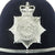 Original British Recent Issue Spike Top EIIR marked Bermuda Police Bobby Helmet - Size 7 3/8 Original Items