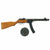Original Russian WWII Type PPsh-41 Display Machine Pistol with Stick and Drum Magazine Original Items