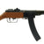 Original Russian WWII Type PPsh-41 Display Machine Pistol with Stick and Drum Magazine Original Items