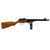 Original Russian WWII Type PPsh-41 Display Machine Pistol with Stick and Drum Magazine Original Items