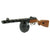 Original Russian WWII Type PPsh-41 Display Machine Pistol with Stick and Drum Magazine Original Items