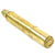 Original British Named Officer's Two Draw Brass Telescope marked to King’s Shropshire Infantry c.1895 Original Items