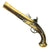 Original British Cased Pair of Flintlock Blunderbuss Pistols by Buckmaster of London Carried at Trafalgar by Named Midshipman Original Items