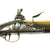 Original British Cased Pair of Flintlock Blunderbuss Pistols by Buckmaster of London Carried at Trafalgar by Named Midshipman Original Items