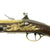 Original British Cased Pair of Flintlock Blunderbuss Pistols by Buckmaster of London Carried at Trafalgar by Named Midshipman Original Items