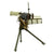 Original British WWI Fluted Jacket Vickers Display Machine Gun with 1918 Dated Tripod and Accessories Original Items