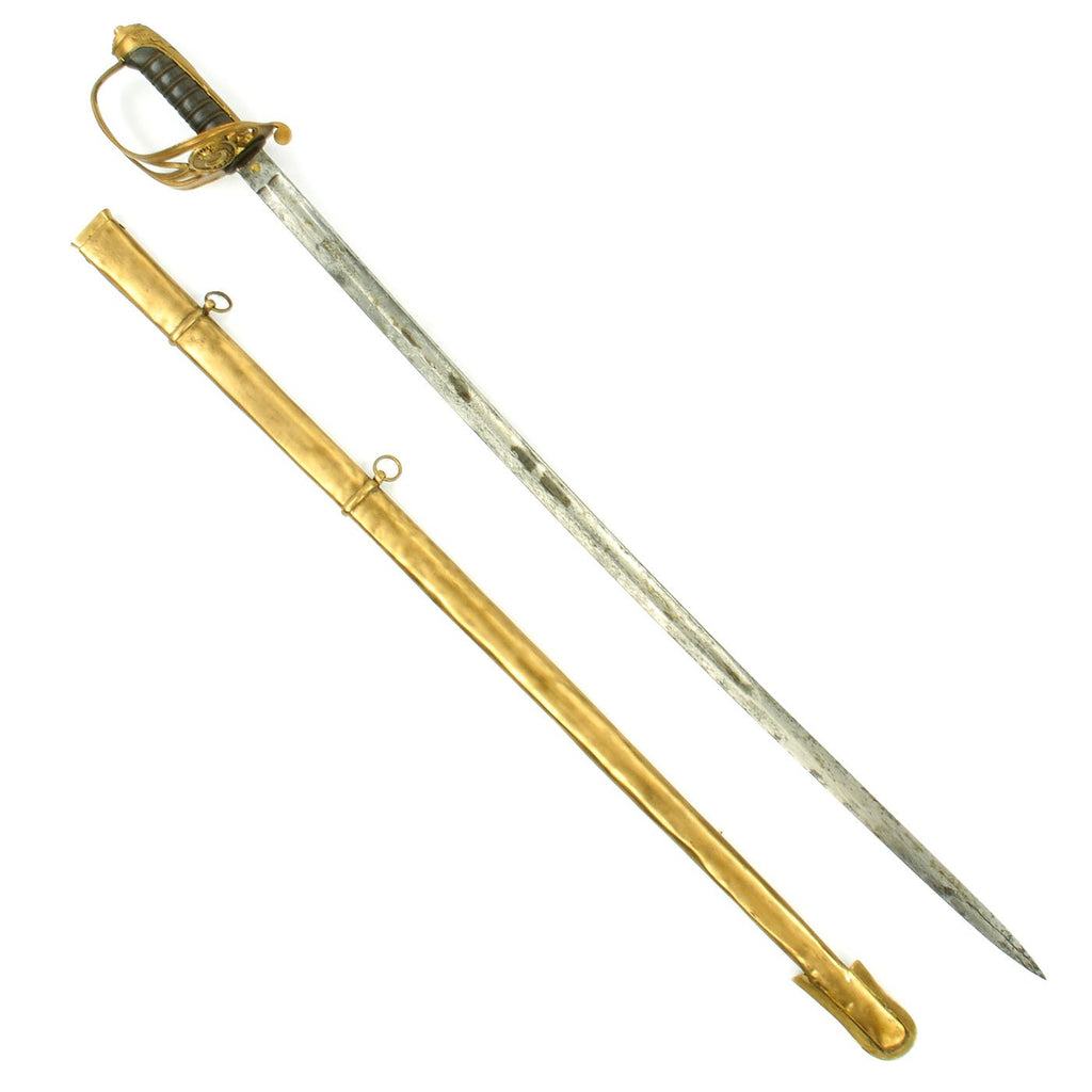Original British 1845 Pattern Infantry Officer Sword Marked Nepaul by Harman & Co Calcutta Original Items