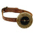 Original U.S. WWII Paratrooper Wrist Compass by Superior Magneto Corporation with Leather Wristband Original Items