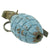 Original U.S. WWII MkII Inert Practice Pineapple Fragmentation Hand Grenade Original Items