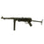Original German WWII 1940 Dated MP 40 Display Gun by Steyr with Live Barrel & Magazine - Maschinenpistole 40 Original Items