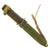 Original U.S. WWII Early Blade Marked M3 Fighting Knife by Kinfolks Inc. with Updated M8 Scabbard Original Items
