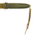 Original U.S. WWII Early Blade Marked M3 Fighting Knife by Kinfolks Inc. with Updated M8 Scabbard Original Items