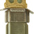 Original U.S. WWII Early Blade Marked M3 Fighting Knife by Kinfolks Inc. with Updated M8 Scabbard Original Items