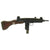Original Israeli UZI Display Submachine Gun with Wood Stock - dated 1961 Original Items