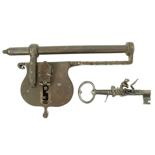 Original German 18th Century City of Nuremberg Jailer's Key Gun with L ...