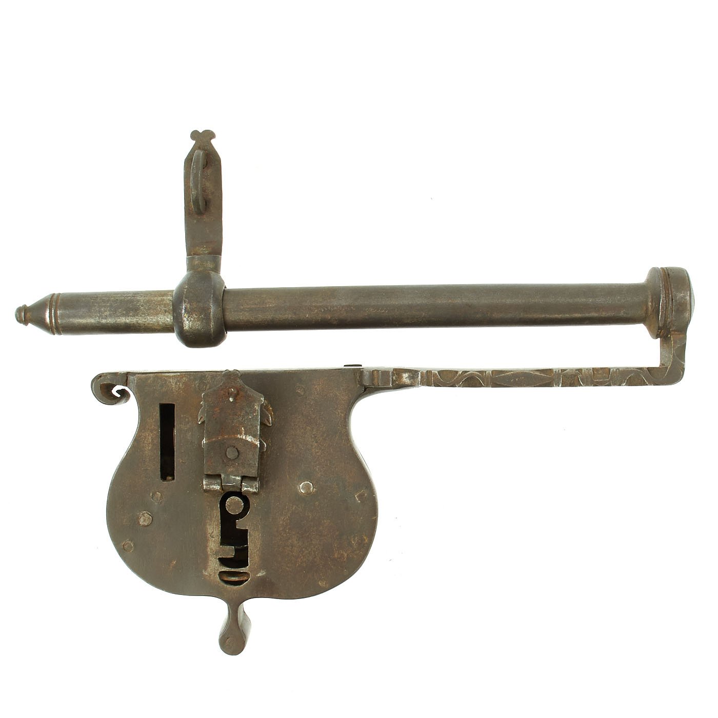 Original German 18th Century City of Nuremberg Jailer's Key Gun with L ...