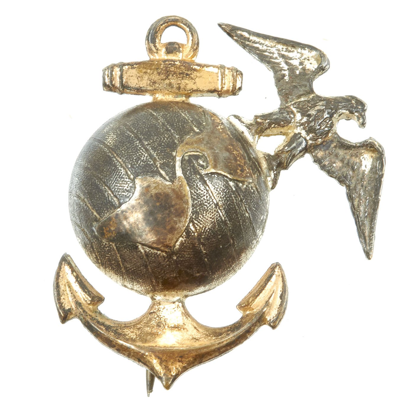 Original U.S. WWI USMC Officer EGA Collar Dress Insignia Pin Set –  International Military Antiques