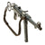 Original German WWII 1942 dated MP 40 Display Gun by Steyr with Live Barrel, Sling & Magazine - Serial 4342 h Original Items