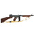 Original U.S. WWII Thompson M1928A1 Display Submachine Gun Serial NO.S-406808 - Original WW2 Parts Original Items