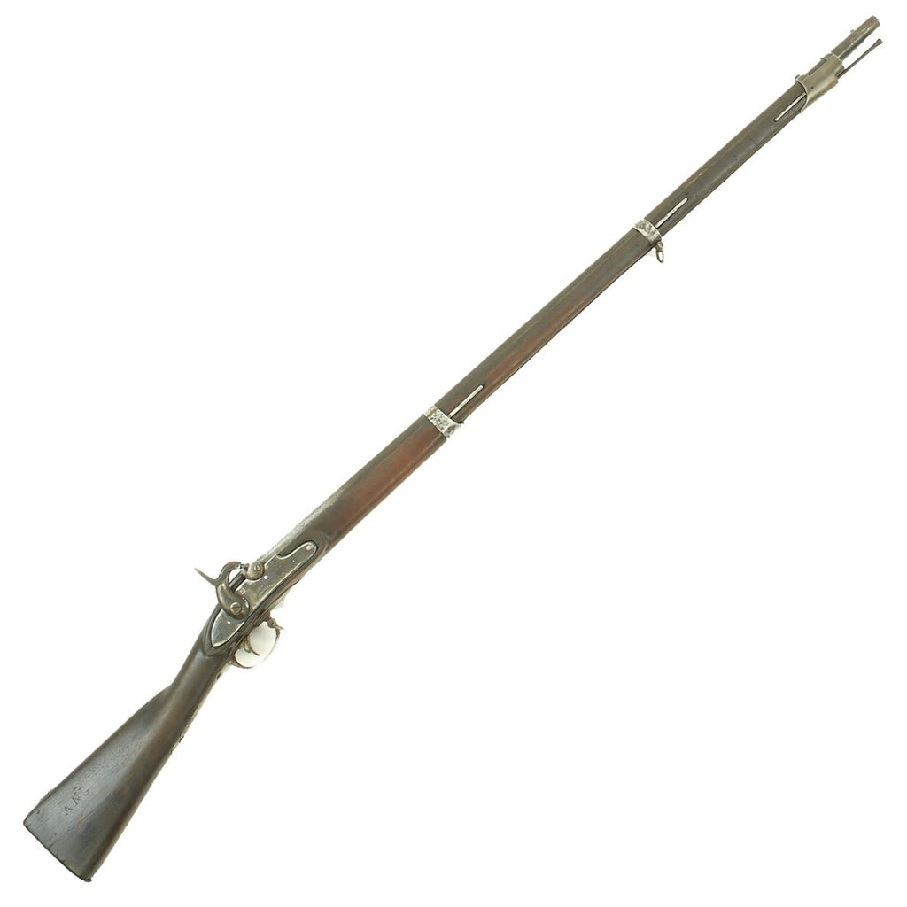Original U.S. M-1822 Musket by Wickham dated 1828 Converted to Percussion Rifle in 1861 by New Jersey Original Items