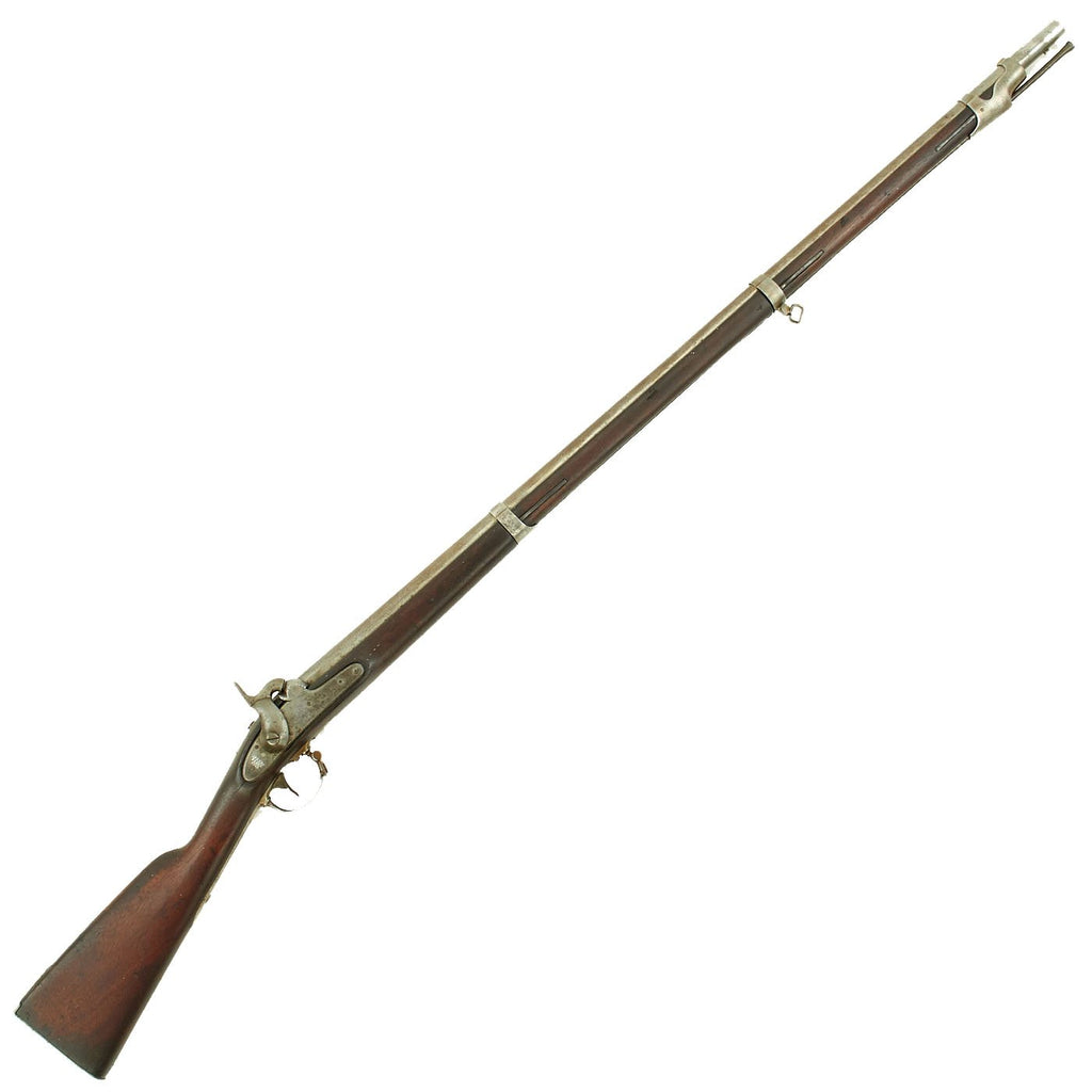 Original U.S. Civil War Era Springfield Model 1842 Percussion Musket by Springfield Armory dated 1848 Original Items