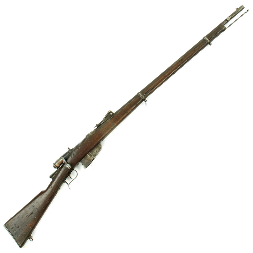 Original Italian Vetterli M1870/87/15 Infantry Rifle made in Brescia Deactivated for Training - Dated 1873 Original Items