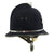 Original British Comb Top E II R Bobby Helmet from the Ministry of Defence Police Original Items