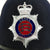 Original British Comb Top Queen's Crown Bobby Helmet from the Essex Police - Size 7 Original Items