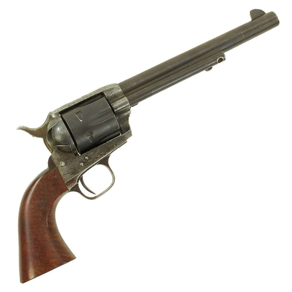 Original U.S. Colt .45cal Single Action Army Revolver with Figured Walnut Grips made in 1883 - Serial 96196 Original Items