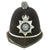Original British Comb Top Queen's Crown Bobby Helmet from the Lancashire Constabulary - Size 58 Original Items