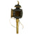 Original British Carriage or Early Automobile Lamp Converted to Electricity - circa 1900 Original Items